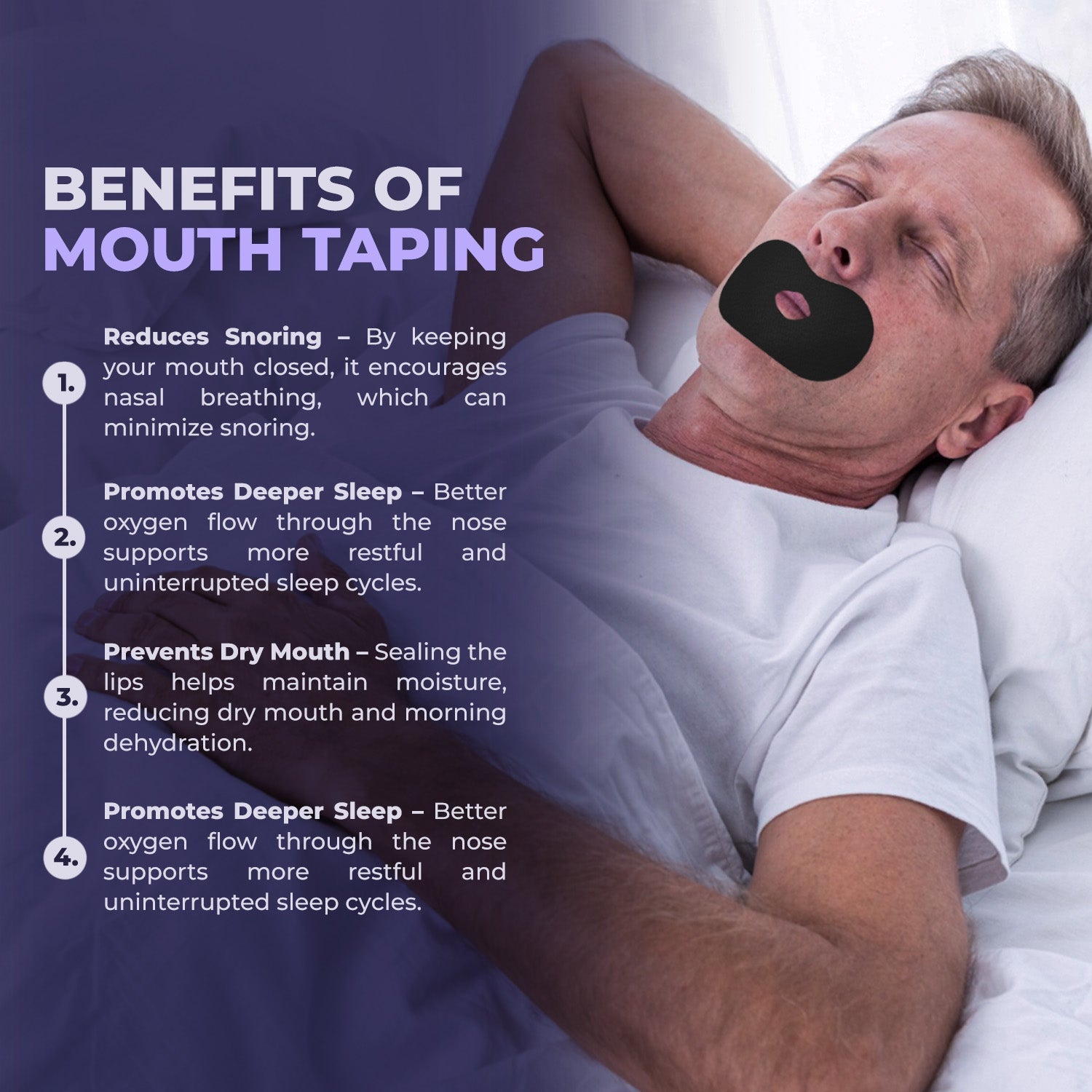 Muzzle® Mouth Tape (Medium Hold)