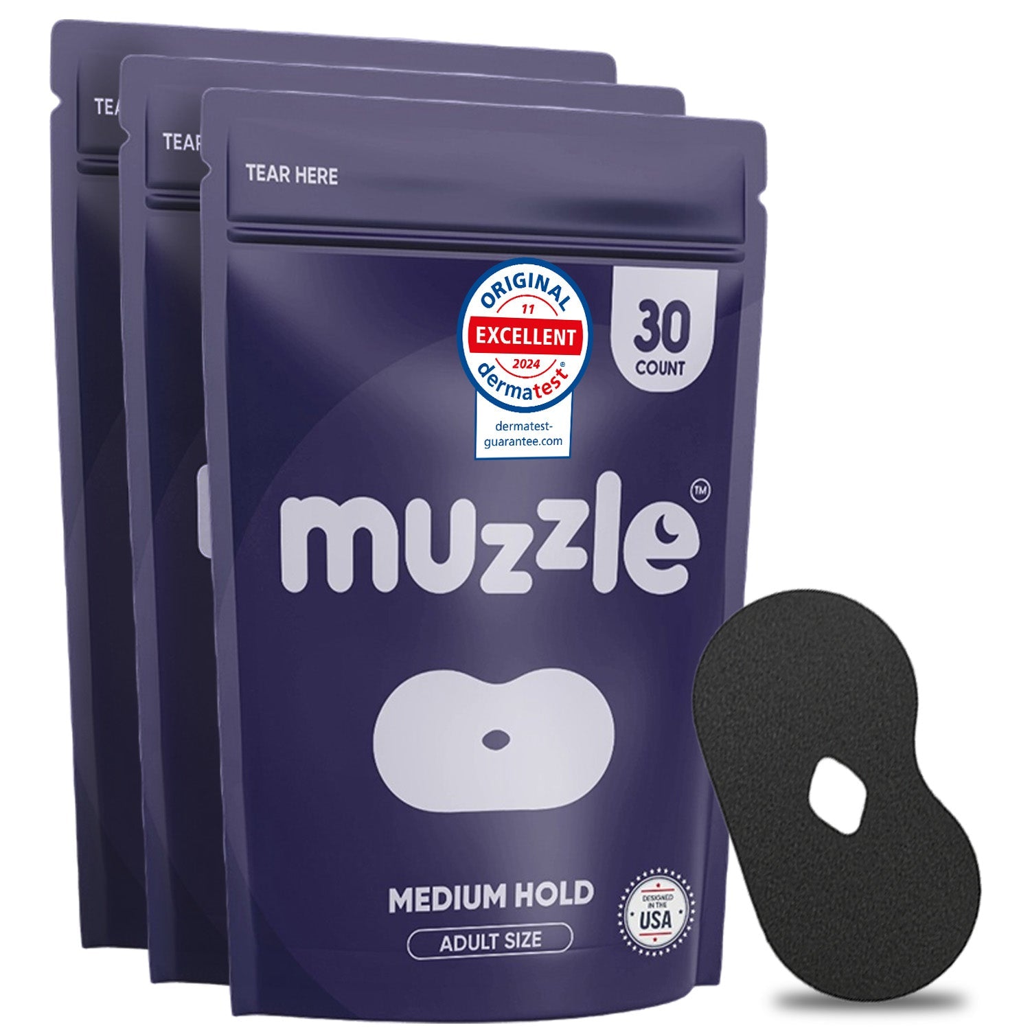 Muzzle® Mouth Tape (Medium Hold)