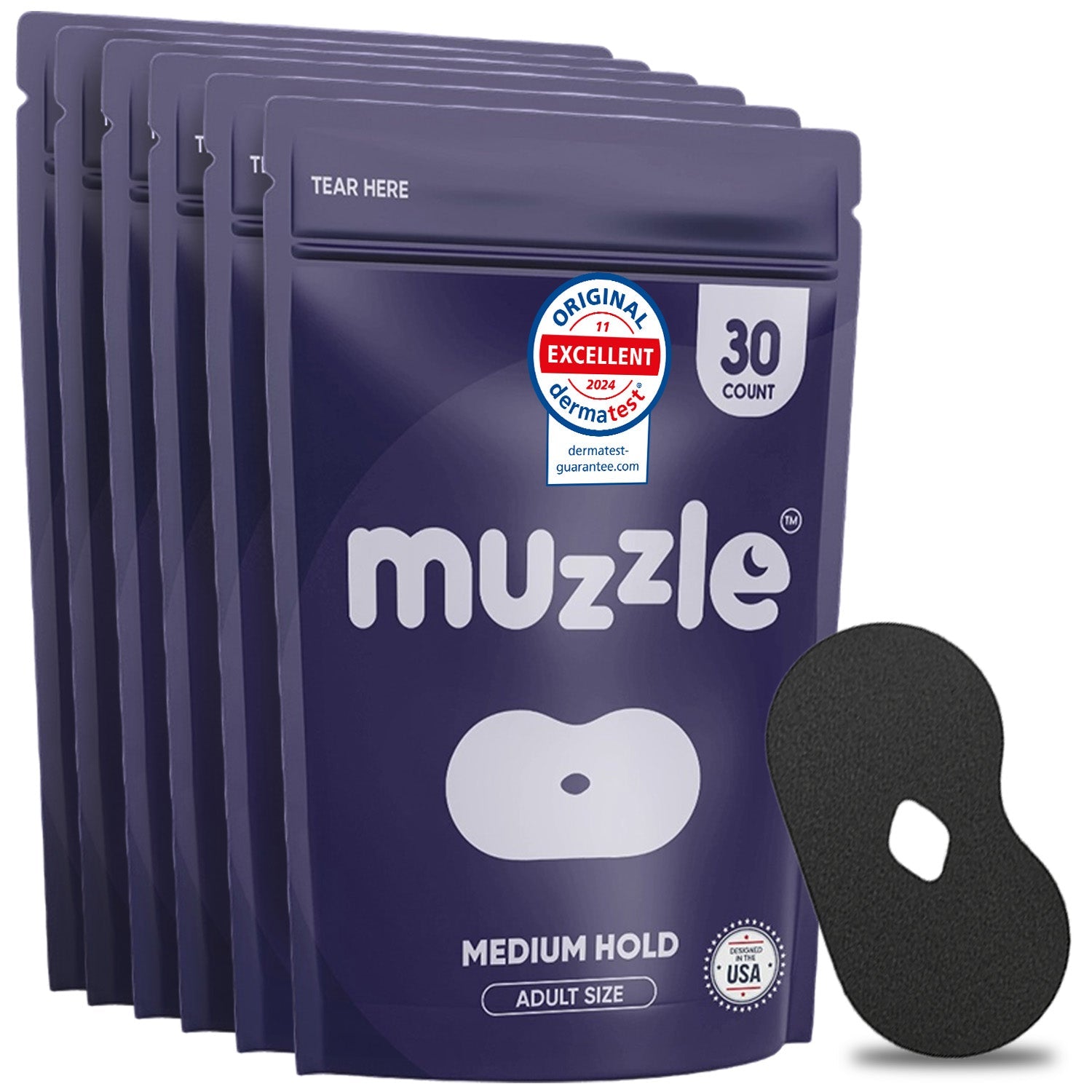 Muzzle® Mouth Tape (Medium Hold)