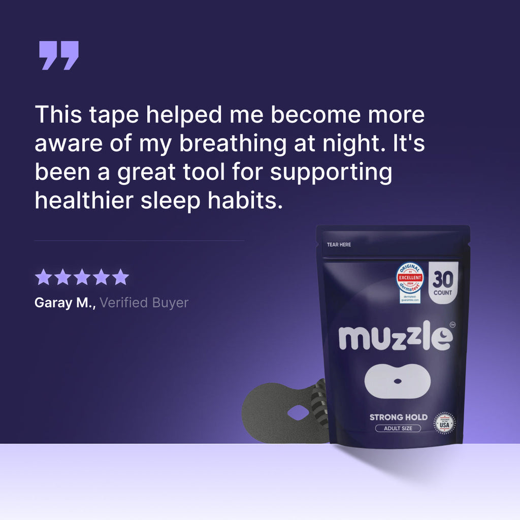 Muzzle® Mouth Tape (Medium Hold)