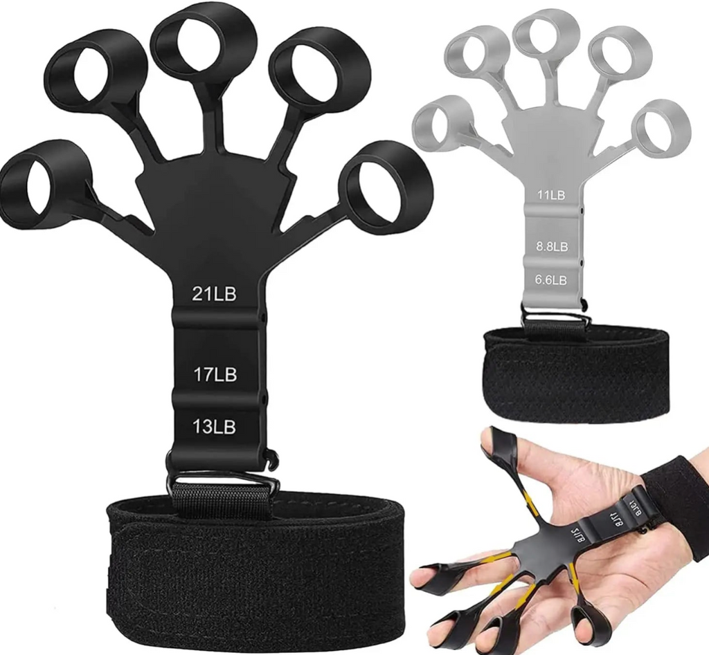 Finger Strengthener with 6 Resistance Levels –  Grip Strength Trainer