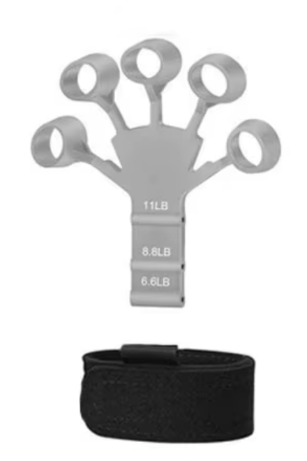 Finger Strengthener with 6 Resistance Levels –  Grip Strength Trainer